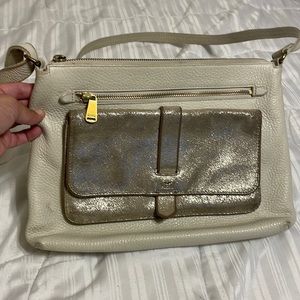 Fossil purse, cream color. Sold as is 🖤🖤